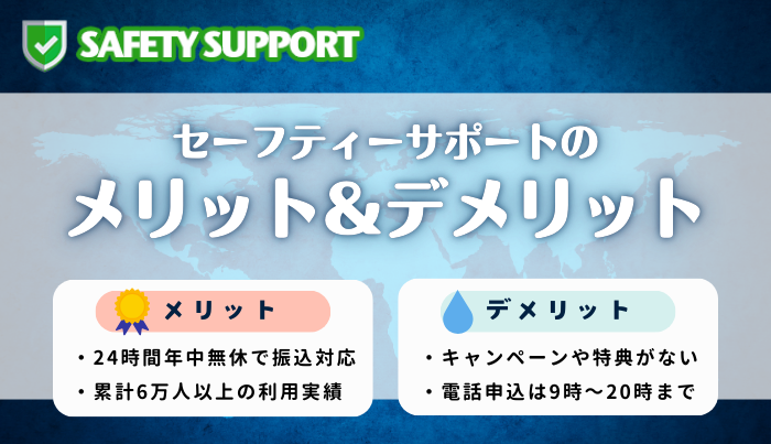 セーフティーサポートで現金化するメリット・デメリットは?